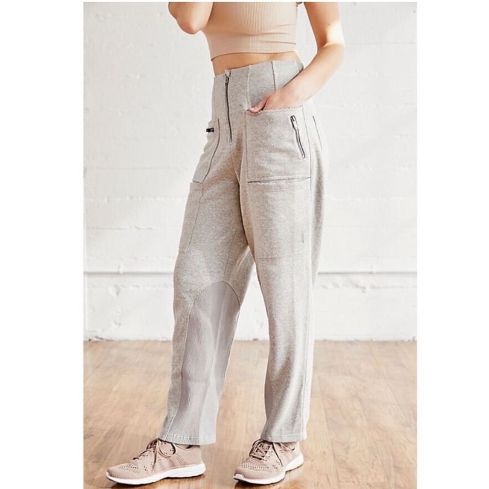 Free People Movement Break Away Pant Gray Sweatpants - Picture 4 of 15